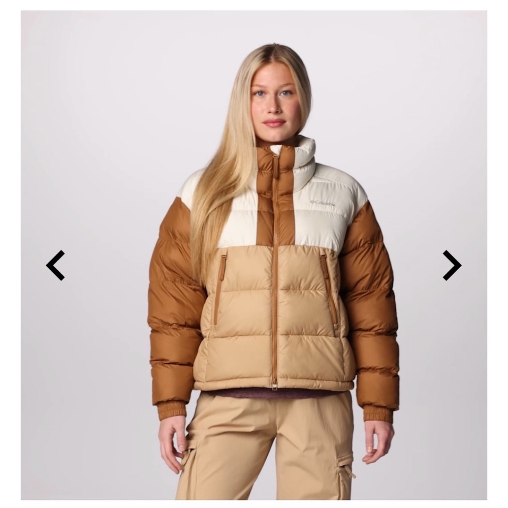 NWT Columbia Pike Lake II Cropped Puffer Jacket